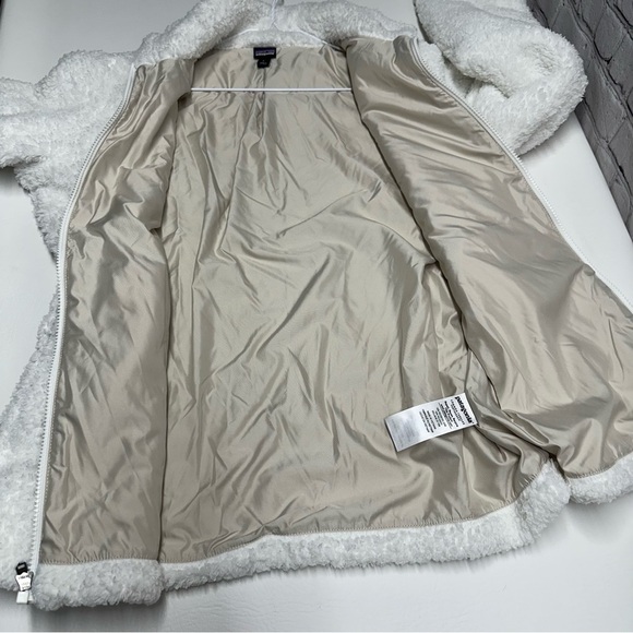Patagonia Los Gatos Fleece Jacket Sz L In Birch White - Picture 10 of 12